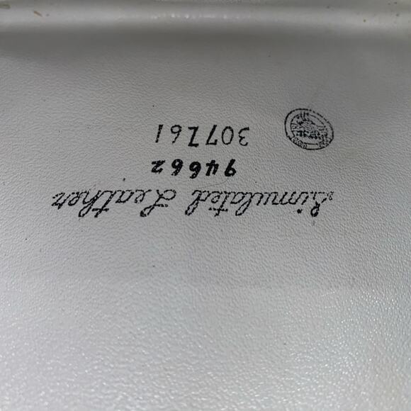 VNTG 50s AIR STRIP patent leather hand bag - Picture 2 of 5